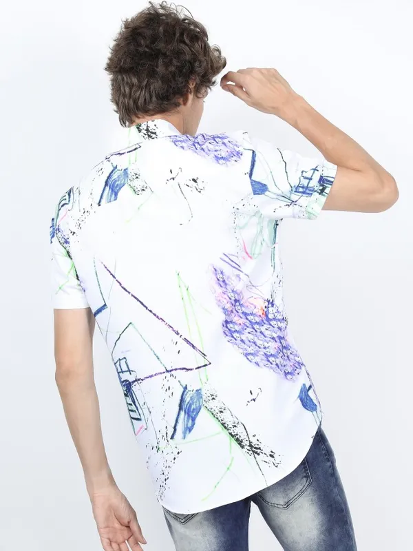 Men Slim Fit Casual Shirt