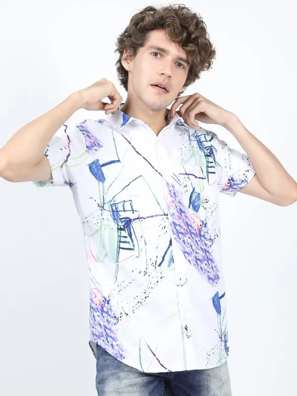 Men Slim Fit Casual Shirt