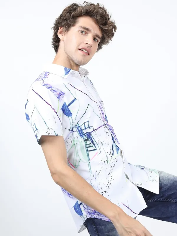 Men Slim Fit Casual Shirt