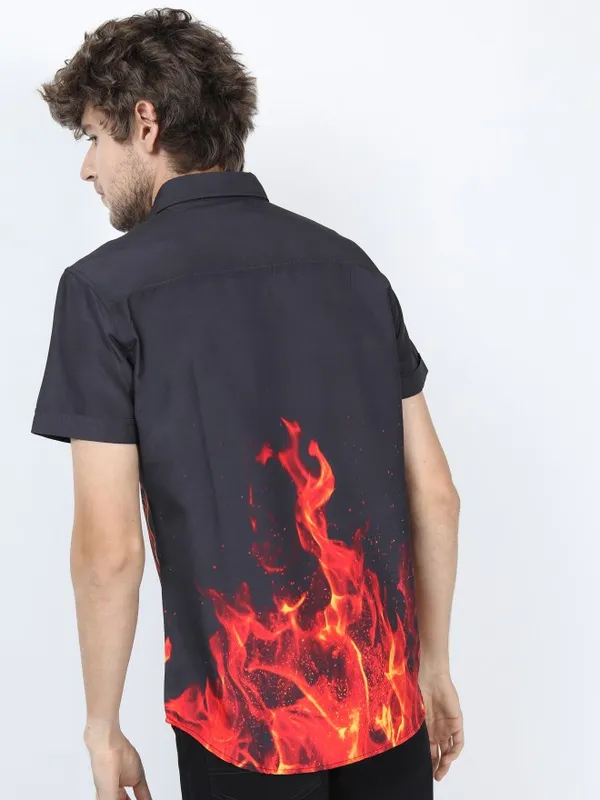 Men Slim Fit Casual Shirt