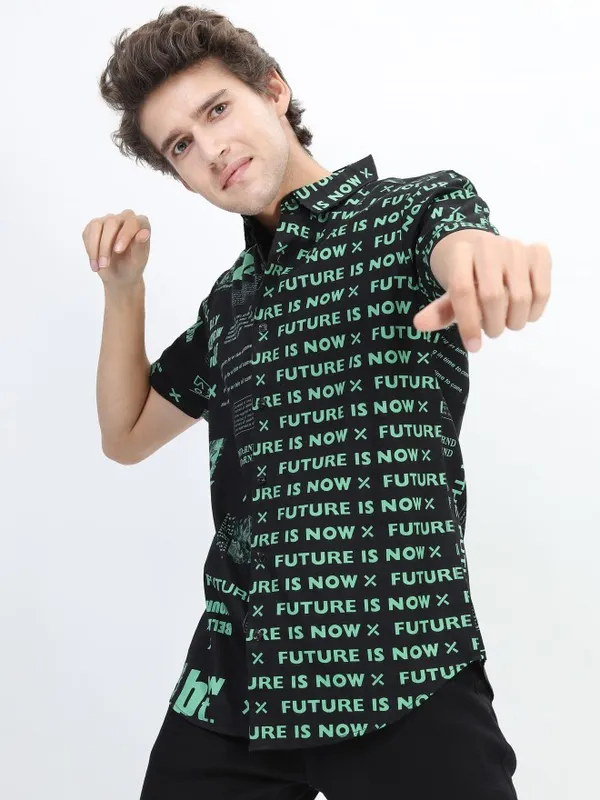 Men Slim Fit Casual Shirt