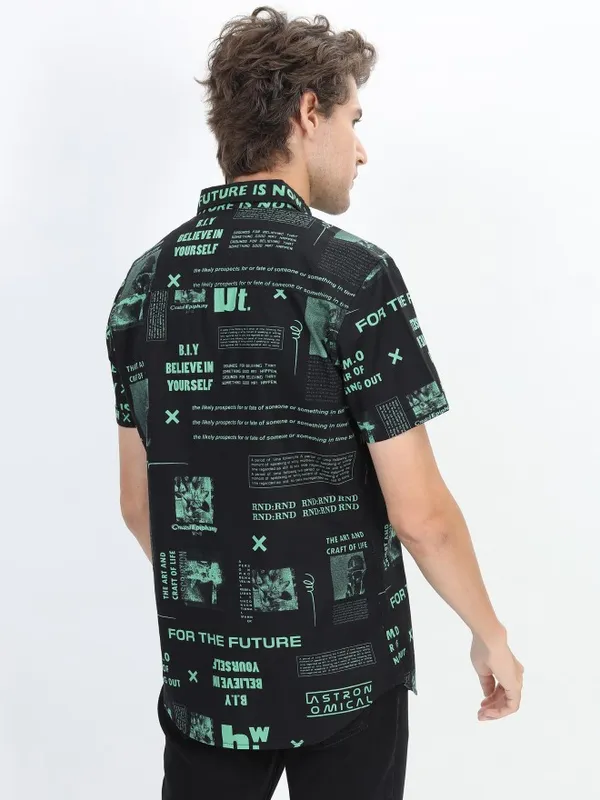 Men Slim Fit Casual Shirt