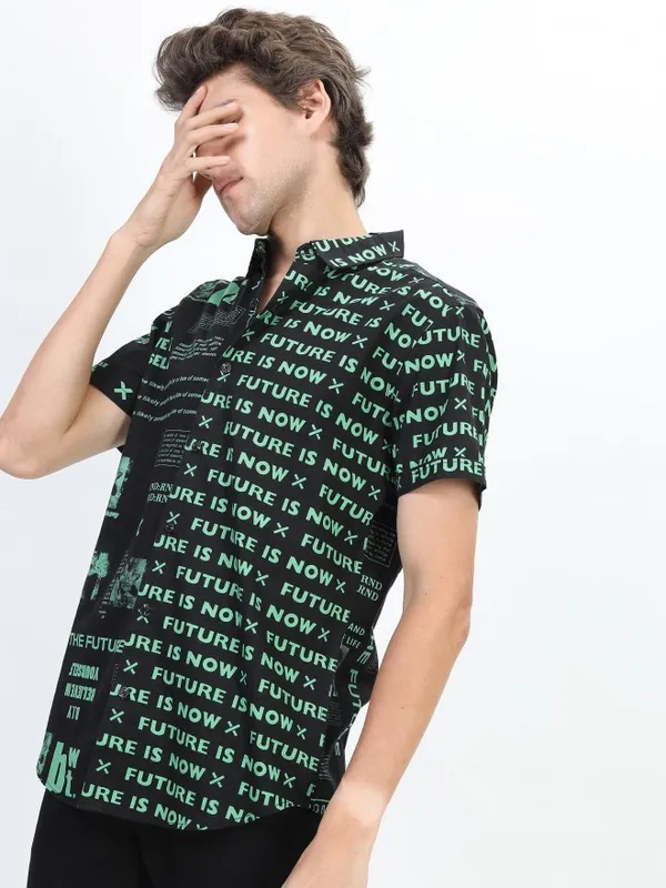 Men Slim Fit Casual Shirt