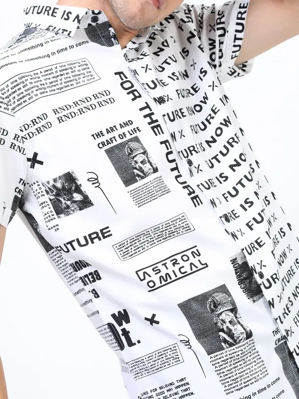 Men Slim Fit Casual Shirt