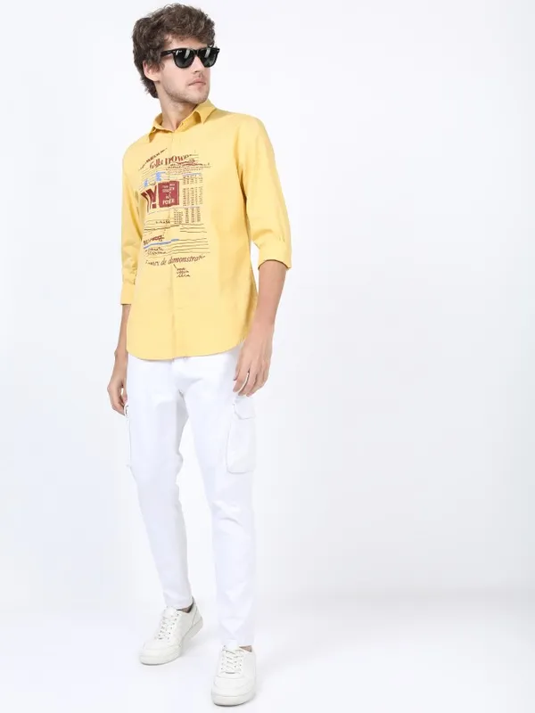 Men Slim Fit Casual Shirt