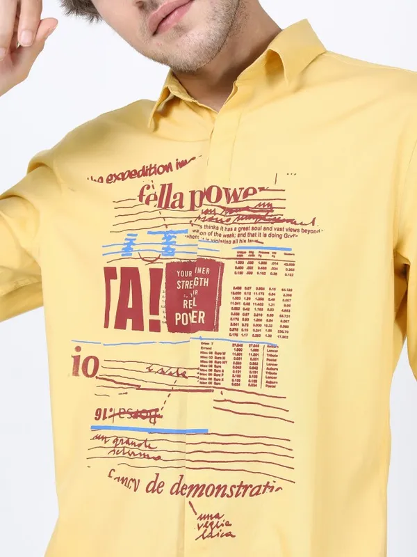 Men Slim Fit Casual Shirt