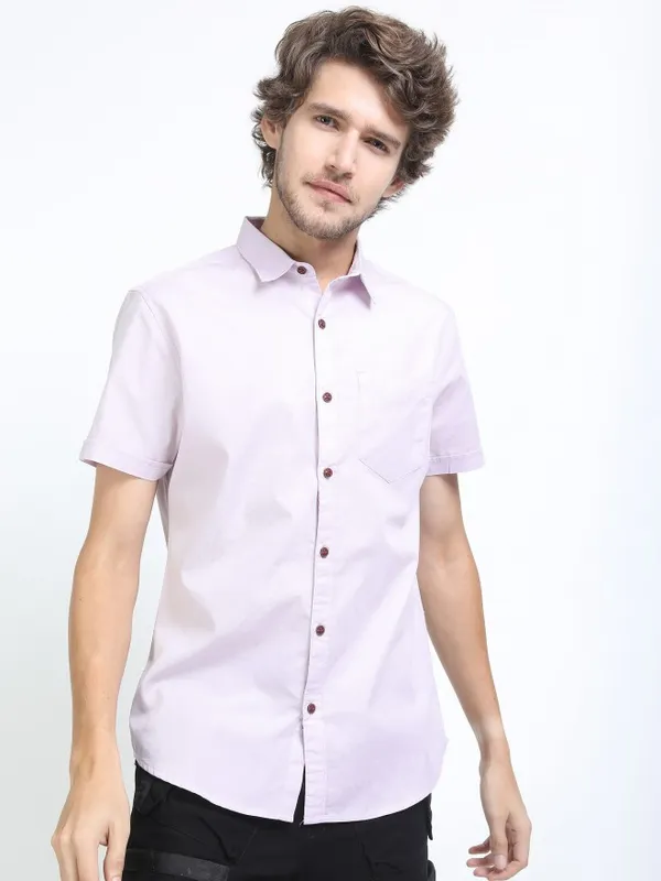 Men Slim Fit Casual Shirt