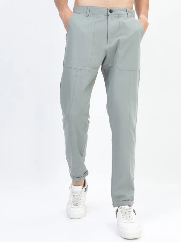 Men Regular Fit Trousers