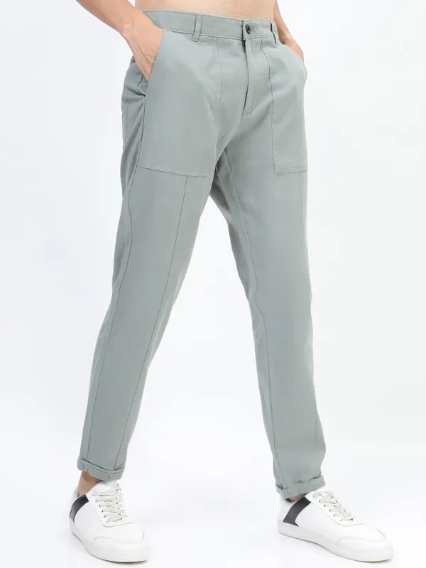 Men Regular Fit Trousers