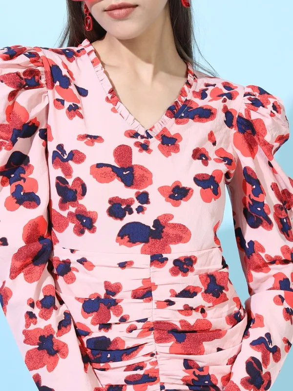 Printed Bodycon Dress