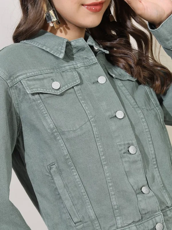 Women Solid Jackets