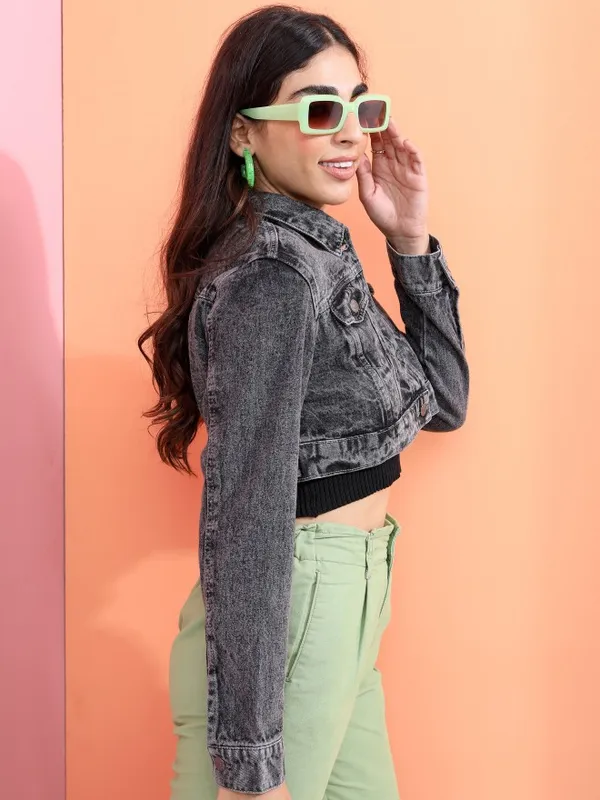 Women Solid Jackets