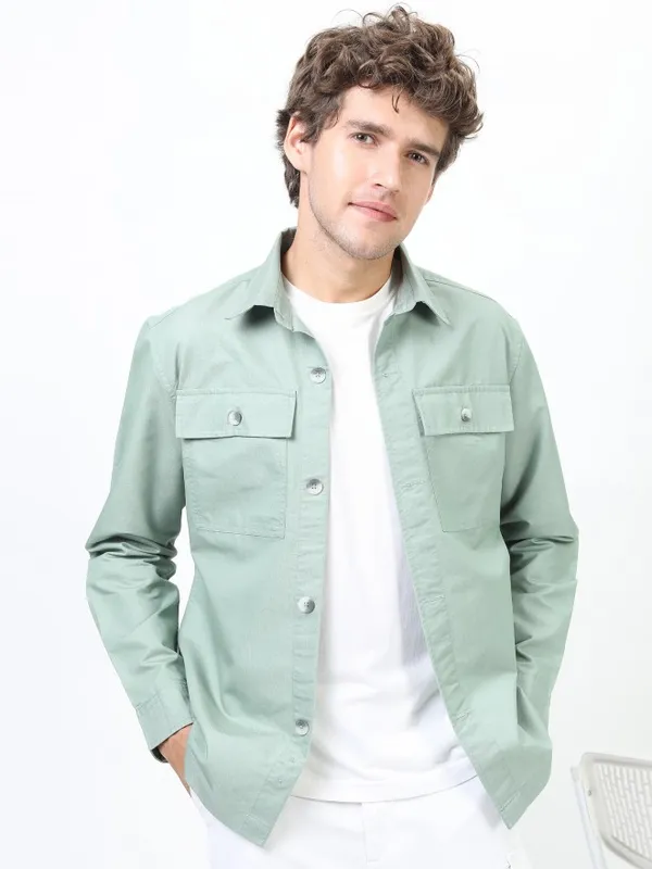 Men Slim Fit Casual Shirt