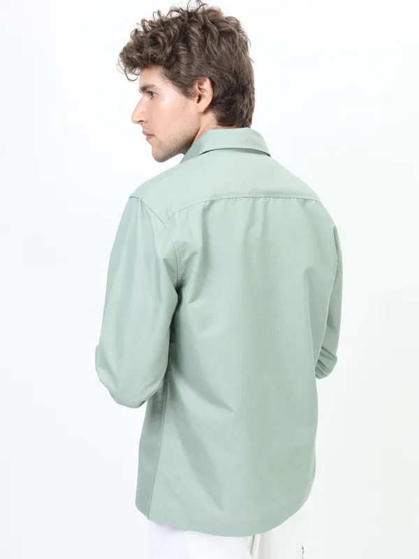 Men Slim Fit Casual Shirt