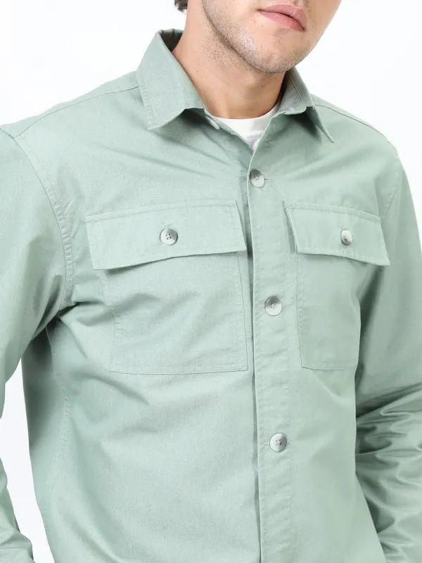 Men Slim Fit Casual Shirt