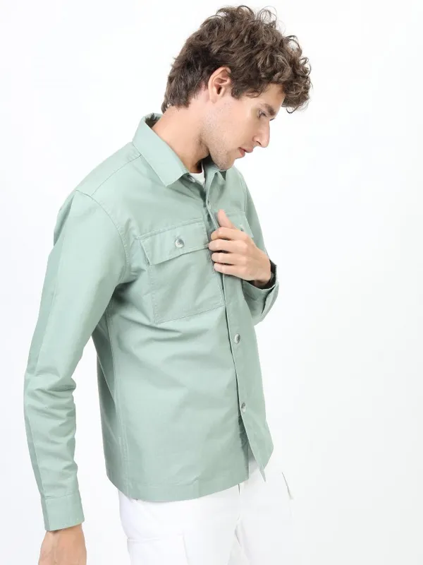 Men Slim Fit Casual Shirt