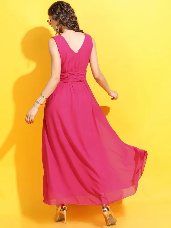 Solid Maxi Dress