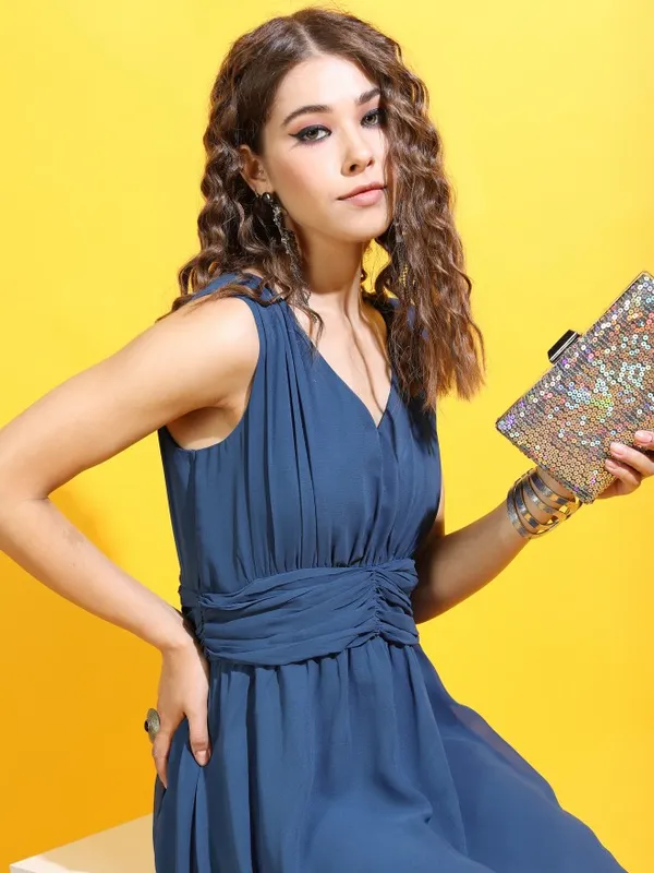 Solid Maxi Dress