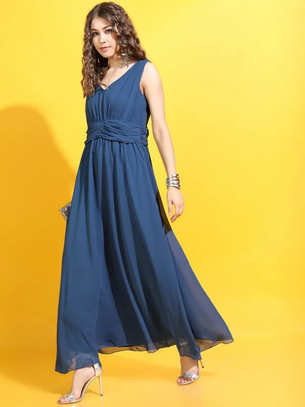 Solid Maxi Dress