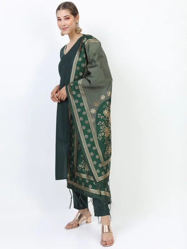 Women Kurta with Trouser & Dupatta