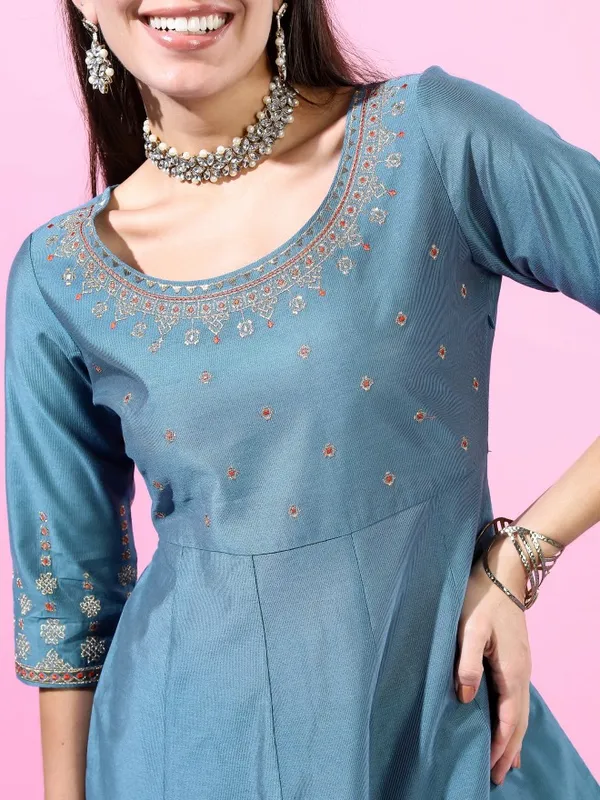 Women Kurta Palazzo And Dupatta