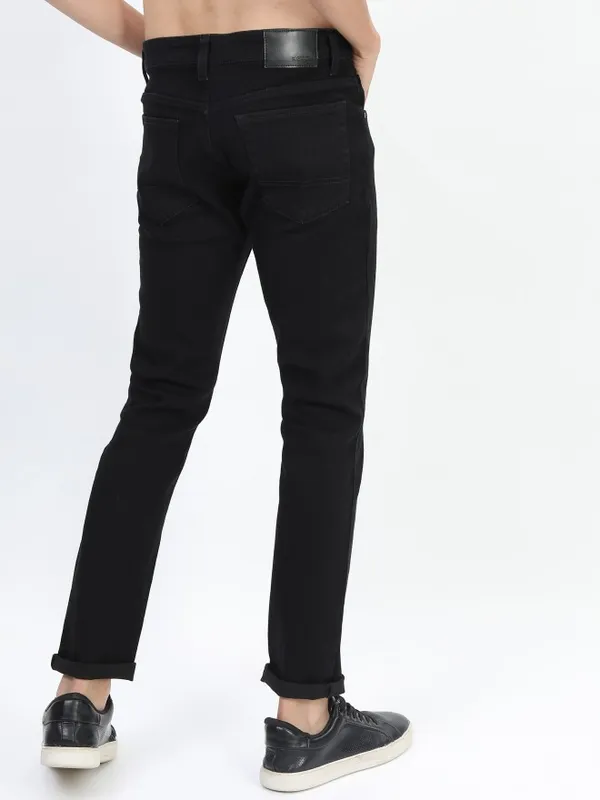  Ketch Men Black Slim Fit Clean Look Jeans