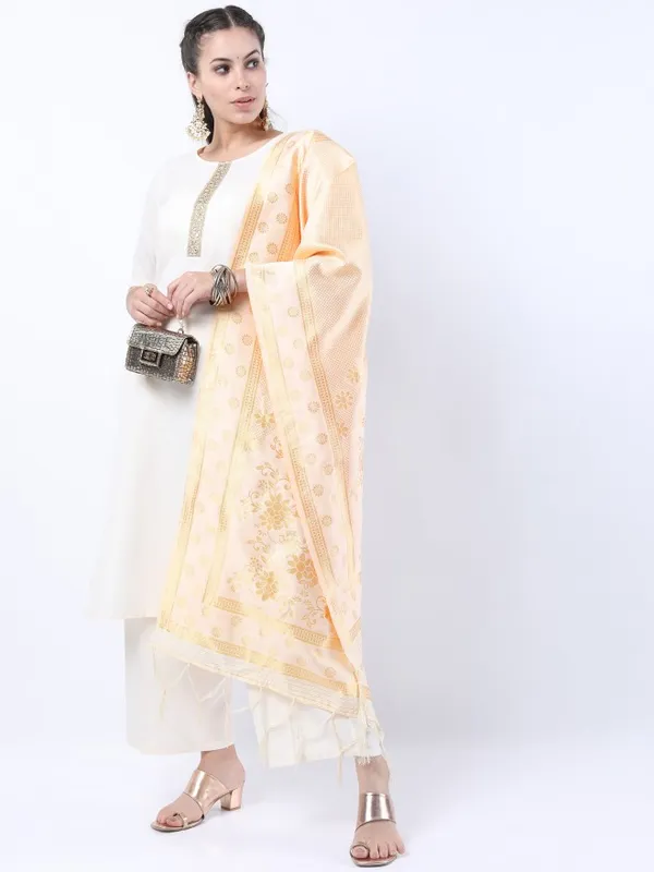 Women Kurta With Palazzo & Dupatta