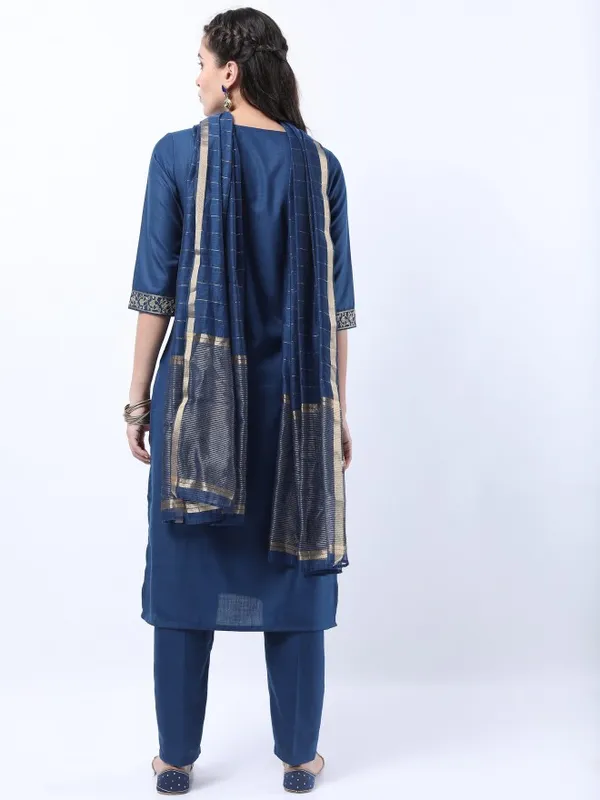 Women Kurta With Trouser & Dupatta