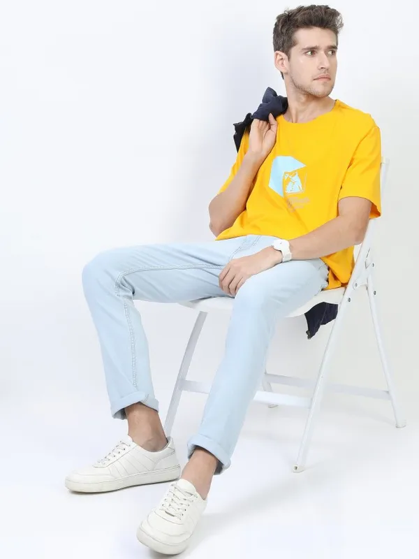  Ketch Men Blue Slim Fit Clean Look Jeans