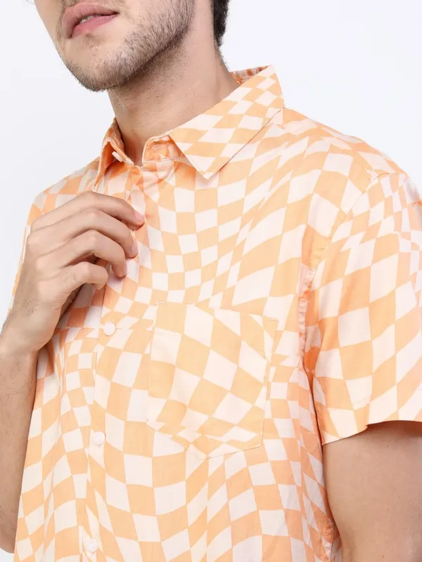 Men Slim Fit Casual Shirt