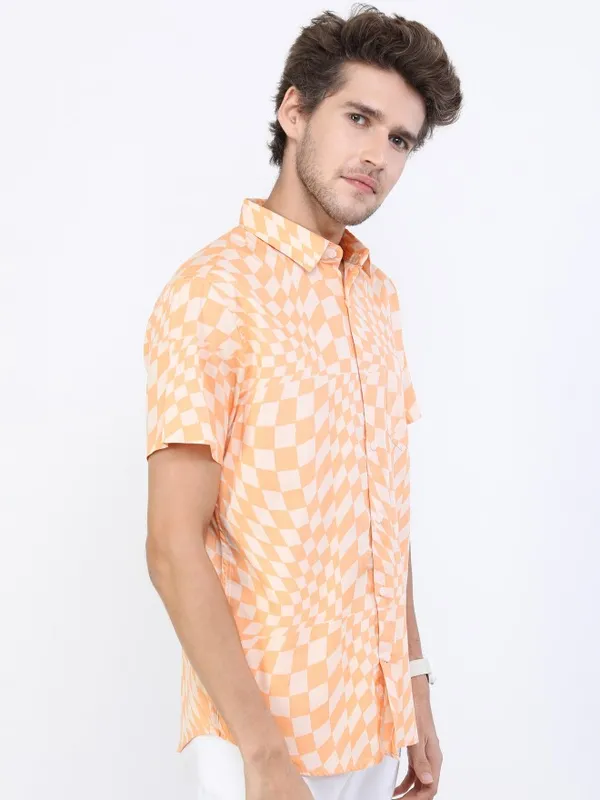 Men Slim Fit Casual Shirt