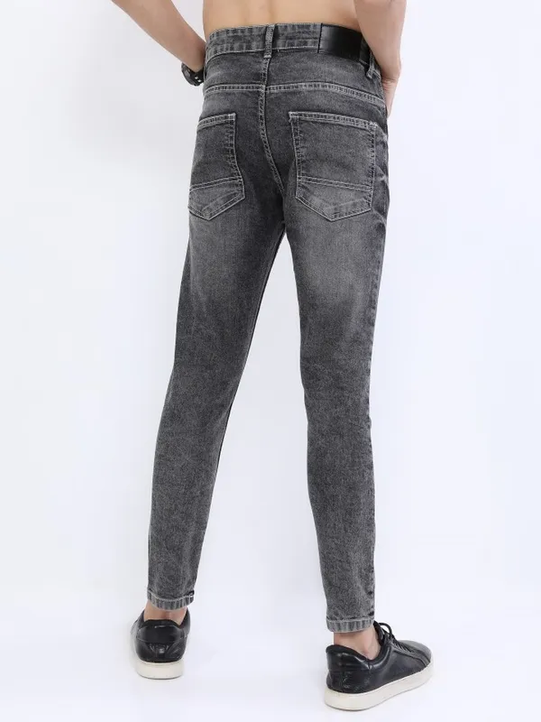  Ketch Men Grey Skinny Fit Clean Look Jeans