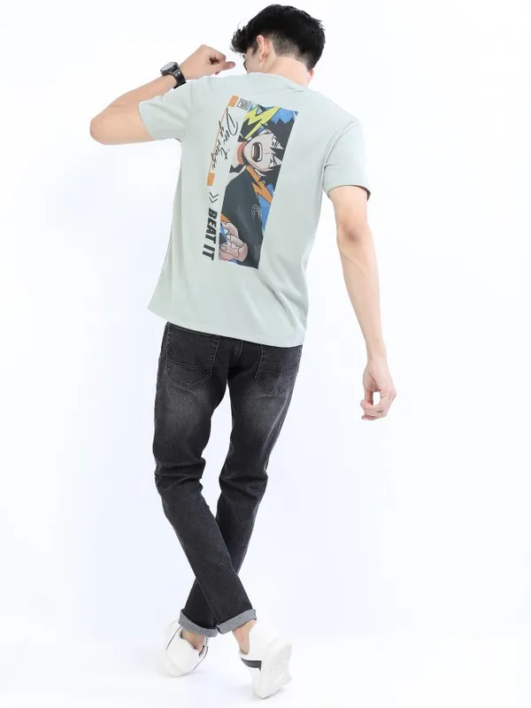  Ketch Men Charcoal Slim Fit Clean Look Jeans