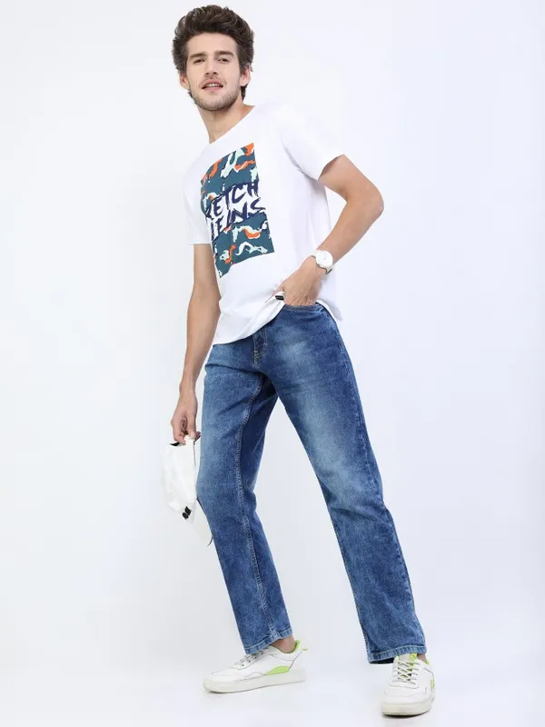 Men Straight Fit Jeans