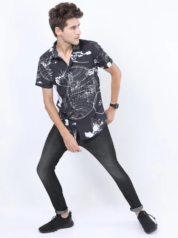  Ketch Men Charcoal Skinny Fit Clean Look Jeans