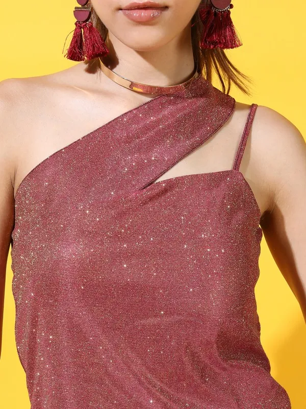 Printed Fitted Top