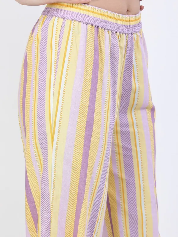  Vishudh Women Yellow Printed Kurta Sets