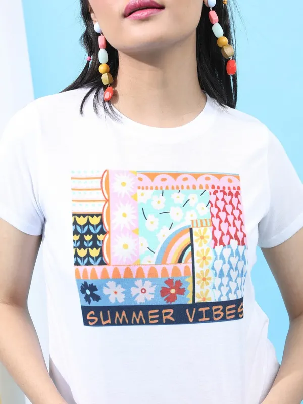 Printed Regular Fit T-shirt