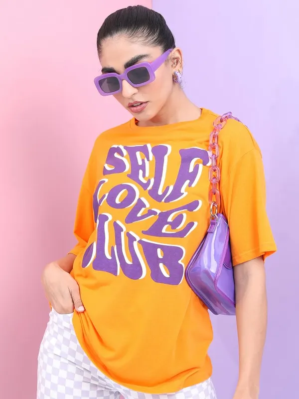Printed Oversized T-shirt