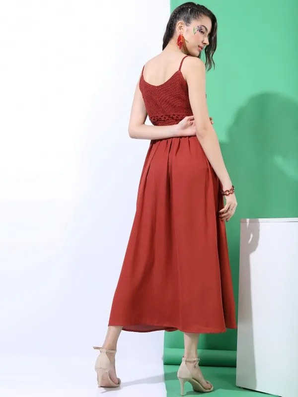 Solid Maxi Dress