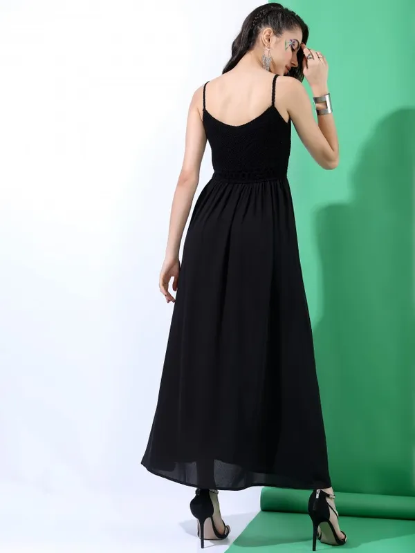 Solid Maxi Dress
