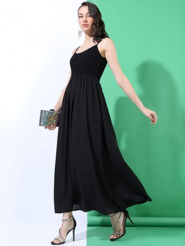 Solid Maxi Dress