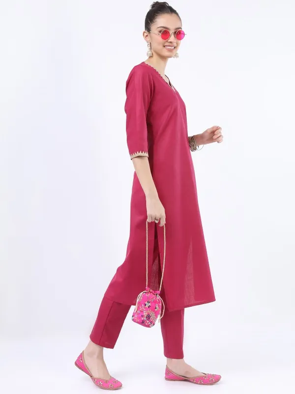 Women Kurta with Trouser & Dupatta