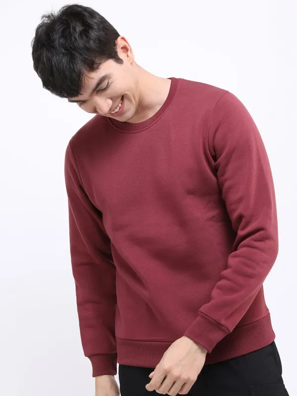 Men Solid Sweatshirts