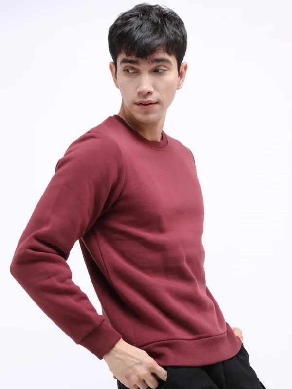 Men Solid Sweatshirts