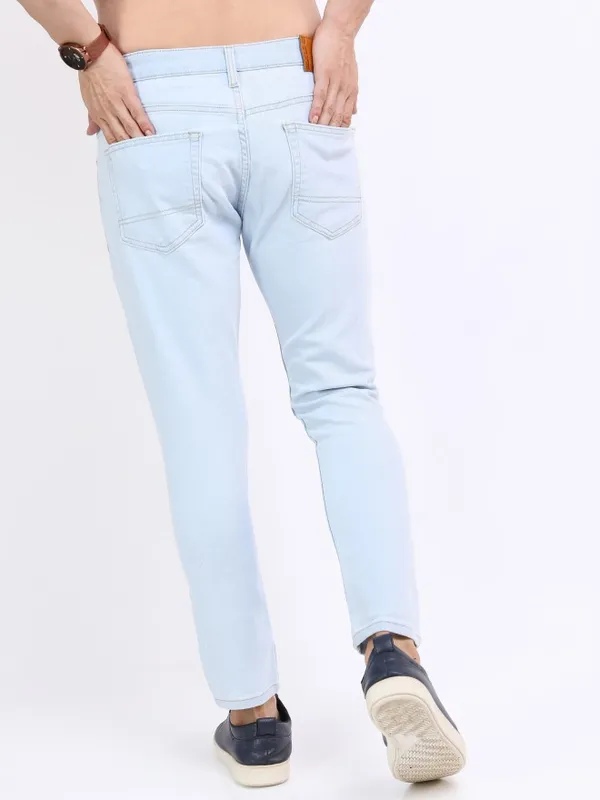  Highlander Men Blue Skinny Fit Clean Look Jeans