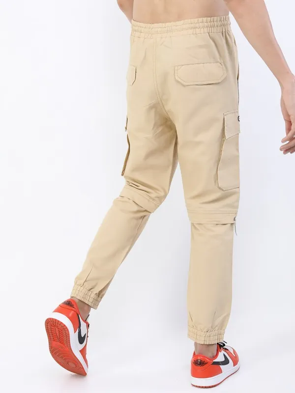  Ketch Men Rose Regular Fit Printed Casual Trousers