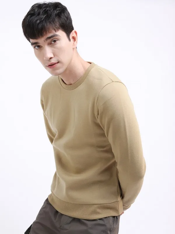 Men Solid Sweatshirts