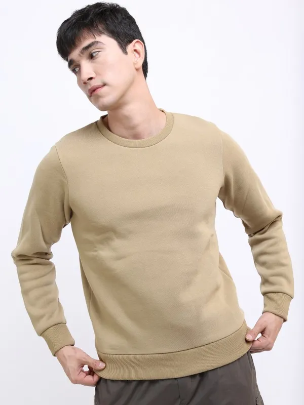 Men Solid Sweatshirts