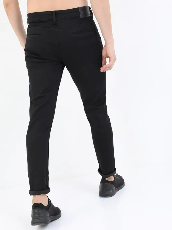  Ketch Men Black Slim Fit Clean Look Jeans